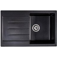 Granisil Gradiz 765.0 Black metallic - Granite Sink