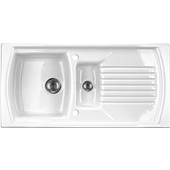 Deante Lusitano 1000.10 White ceramic - Ceramic Sink