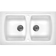 Deante Lusitano 860.2 White ceramic - Ceramic Sink