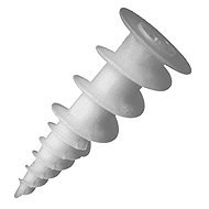 WT WINTECH Turbo dowel 10 × 35 nylon for plasterboard, 100 pcs - Anchors