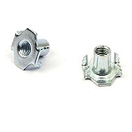 WT WINTECH Nuts with teeth M6 × 12 ZB / pack 500 pcs - Screw nuts