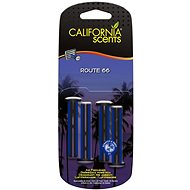 California Scents Vent Stick Route 66 - Scent of the countryside, scented pins 4 pcs - Car Air Freshener