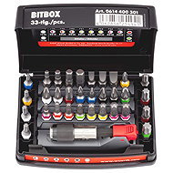 WÜRTH Bit set, C 6,3 (1/4) with bit holder, 33 pcs - Bit Set