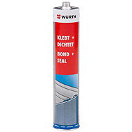 Würth Construction Adhesive K+D, black, 310 ml - Glue