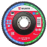 WÜRTH Laminated grinding wheel 115mm, G60 - Lamellar Disc