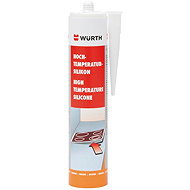 Würth High temperature silicone red-brown 310 ml - Silicone Sealant