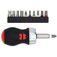 WÜRTH Ratchet screwdriver with bits, 12 pcs - Screwdriver