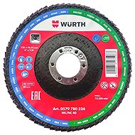 WÜRTH Laminated grinding wheel economy 125mm, G60, 10 pcs - Lamellar Disc