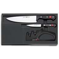 Wüsthof GOURMET Set of 2 Knives + Sharpener - Knife Set