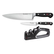 Wüsthof CLASSIC Set of 2 Knives + Sharpener - Knife Set