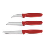 Wüsthof Nože na zeleninu, sada 3 ks, červené - Sada nožov