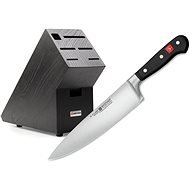 Wüsthof CLASSIC Chef's Knife 20cm + Dark Knife Block - Knife Set
