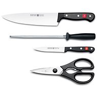 Wüsthof set of 2 knives, 1 piece of scissors, 1 sharpener - Knife Set