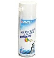 Stlačený vzduch EMTEC - sprej, 400ml - Cleaning Agent