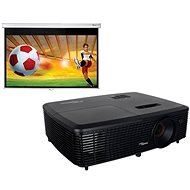 Optoma W331 + screen DS-9092PWC - Projector