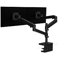 ERGOTRON LX Pro Dual Stacking Arm, desktop dual arm mount for 2 monitors, black - Monitor Arm