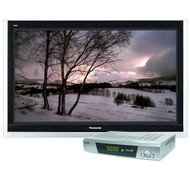 Sada plazma TV Panasonic VIERA TH-37PV600E37" + set-top box Radix Terra 100 - TV