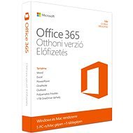 Microsoft Office 365 Home Premium HU (FPP) - Office Software