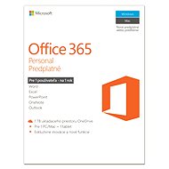 Microsoft Office 365 Personal předplatné (elektronická licence) - Office Software