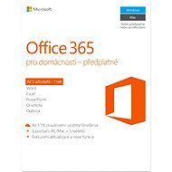 Microsoft Office 365 pre domácnosti (elektronická licencia) - Kancelársky softvér