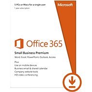 Microsoft Office 365 Small Business Premium - predplatné na 1 rok - Elektronická licencia