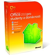 Microsoft Office 2010 pro studenty a domácnosti CZ - 1 domácnost/3 počítače (FPP) - Kancelářský balík