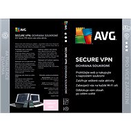 AVG Secure VPN for 5 Devices for 12 Months (BOX) - Internet Security