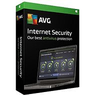 AVG Internet Security for 2 computers for 36 months (electronic license) - Security Software