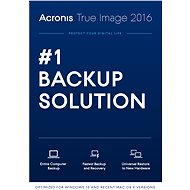 Acronis True Image 2016 GB for 1 PC (e-license) - Backup Software