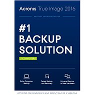 Acronis True Image 2016 CZ for 3 PC (e-license) - Backup Software
