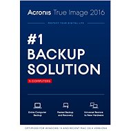 Acronis True Image 2016 for 5 GB PC (e-license) - Backup Software