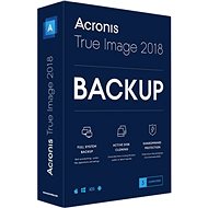 Acronis True Image 2018 CZ Upgrade for 3 PCs (Electronic License) - Backup Software