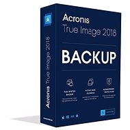 Acronis True Image 2018 CZ Upgrade for 5 PCs (Electronic License) - Backup Software