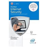McAfee Internet Security 2015 3PC CZ - Antivírus