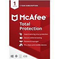 McAfee Total Protection 1 eszközre 12 hónapig (elektronikus licenc) - Antivírus