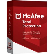 McAfee Total Protection for 5 Devices for 12 Months (Electronic License) - Antivirus