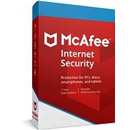 McAfee Internet Security 3 eszközön 12 hónapig (elektronikus licenc) - Internet Security