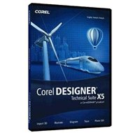 Corel DESIGNER Technical Suite X5 License Media Pack ENG/FR/DE - Graphics Software