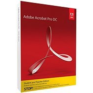 Adobe Acrobat Pro 2017 ENG STUDENT & TEACHER, BOX - Office Software