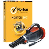 Symantec NORTON 360 v 7.0 CZ 1 USER 3 PC+ ZDARMA Vysavač do auta Black-Decker ADV1220   - Antivirus