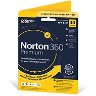 Symantec Norton 360 Premium 75GB CZ, 1 user, 10 devices, 12 months (electronic license) - Antivirus