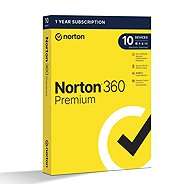 Norton 360 Premium 75GB, VPN, anti-phishing, 1 user, 10 devices, 12 months (electronic licence) - Internet Security