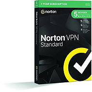 Norton VPN Standard, 1 User, 5 Devices, 12 Months (Electronic Licence) - Security Software