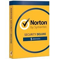 Norton Security Deluxe, 1 Benutzer für 5 Geräte für 18 Monate (digitale Lizenz) - Internet Security