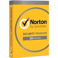 Symantec Norton Security Premium 25 GB 3.0 CZ elektronische Lizenz, 1 Benutzer, 10 Geräte, 12 Monate - Internet Security