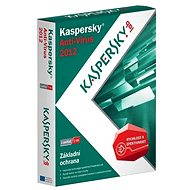 Kaspersky Anti-Virus 2012 pro 1 PC- 12 měsíců - Antivirus