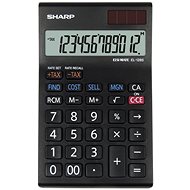 Sharp EL 128 SWH Black/White - Calculator