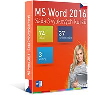 GOPAS MS Word 2016 - 3 Self-study Courses for 365 Days CZ (Electronic License) - Education Program