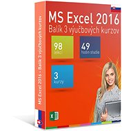 GOPAS MS Excel 2016 - 3 Self-study Courses for 365 Days SK (Electronic License) - Education Program