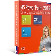 GOPAS MS PowerPoint 2016 - 3 Self-study Courses for 365 Days, SK (Electronic License) - Education Program